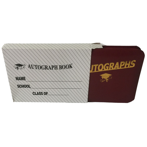 Custom Leatherette Autograph Books, Autograph Book Designs, Cheap Autograph  Books