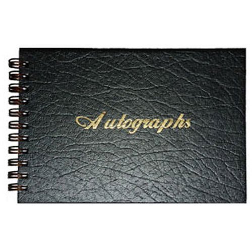 Wire Bound Autograph Album, Wire Bound Autograph Notebook Manufacturer